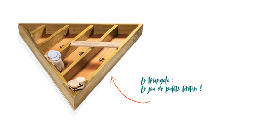 Triangolo : le jeu familial en bois made in Bretagne, pour l'intérieur et l'extérieur