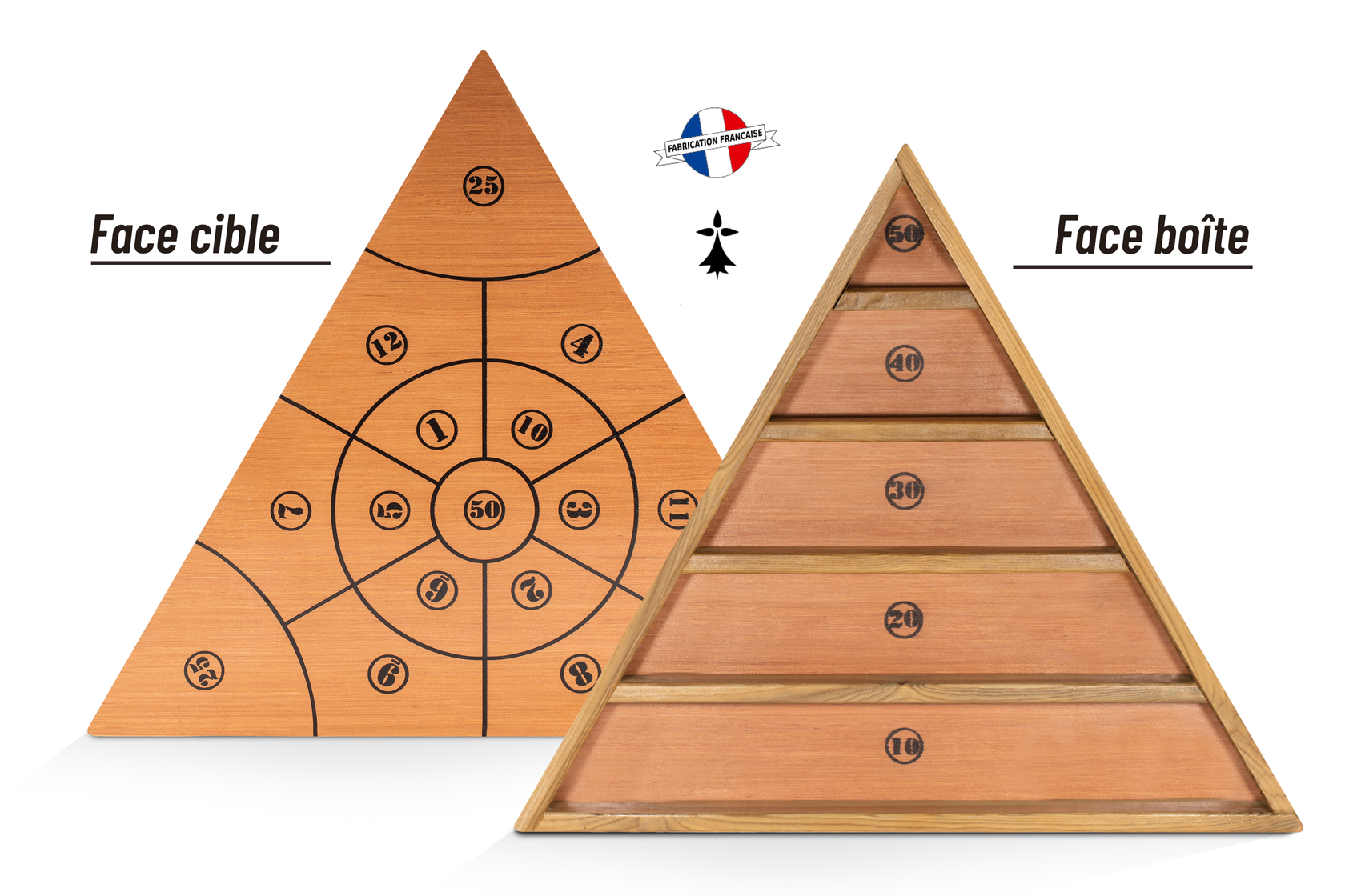 Triangolo Fabriquer Jeu Du Triangle Palet Dimension